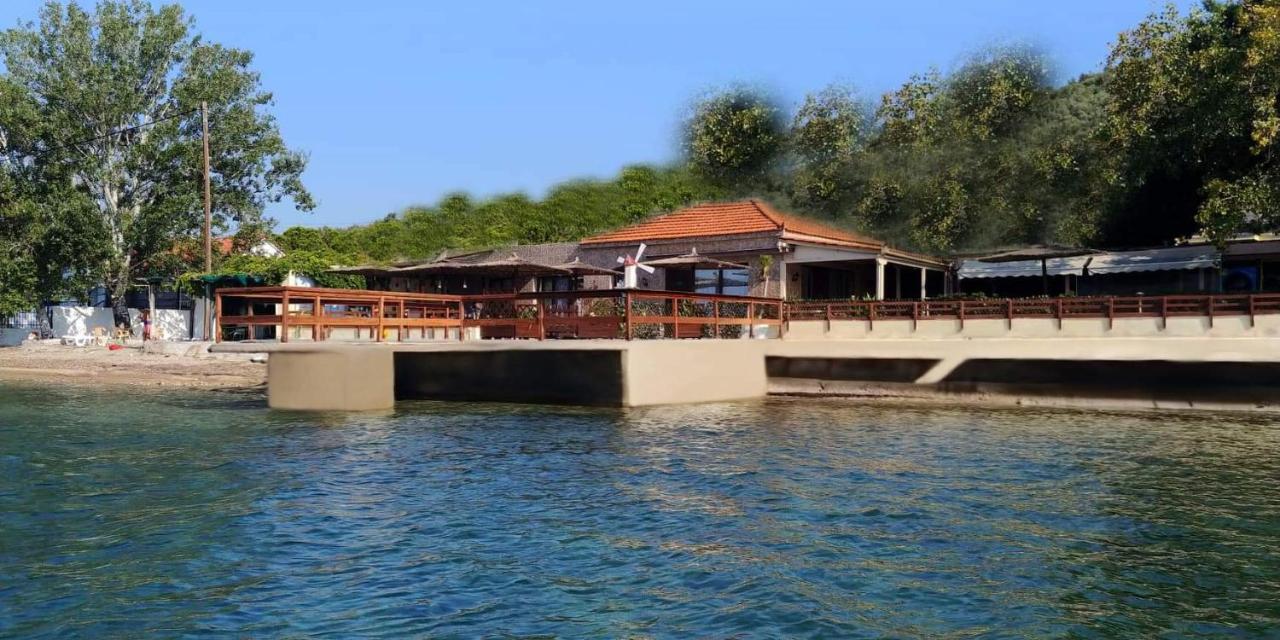Stone Villa Inside Sea- Kids'Land Platanidia Buitenkant foto