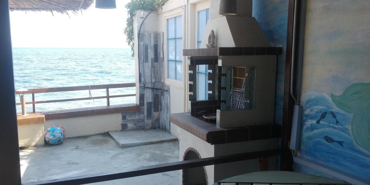 Stone Villa Inside Sea- Kids'Land Platanidia Buitenkant foto