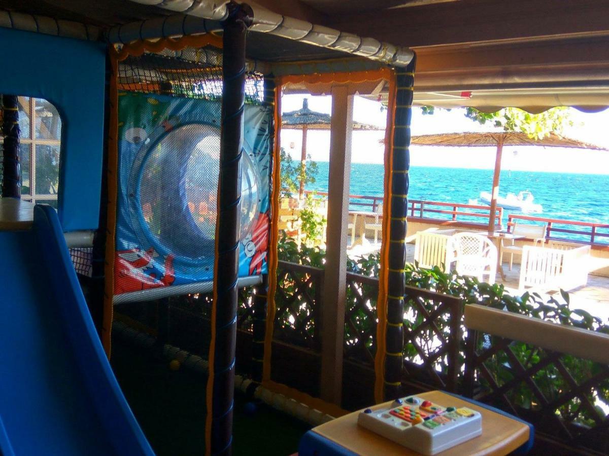 Stone Villa Inside Sea- Kids'Land Platanidia Buitenkant foto
