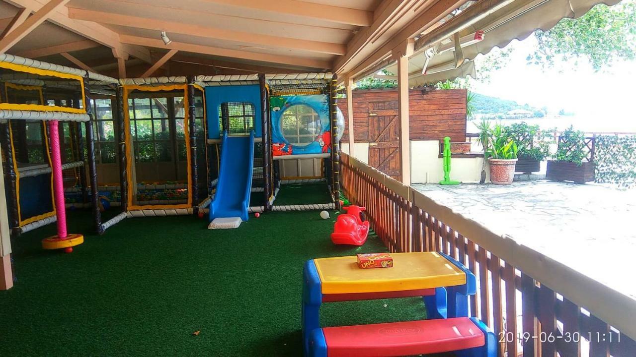 Stone Villa Inside Sea- Kids'Land Platanidia Buitenkant foto