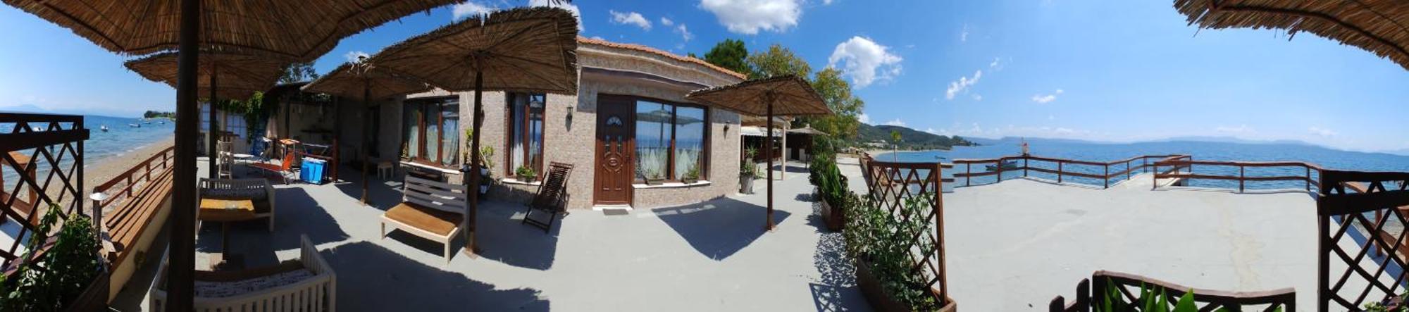 Stone Villa Inside Sea- Kids'Land Platanidia Buitenkant foto